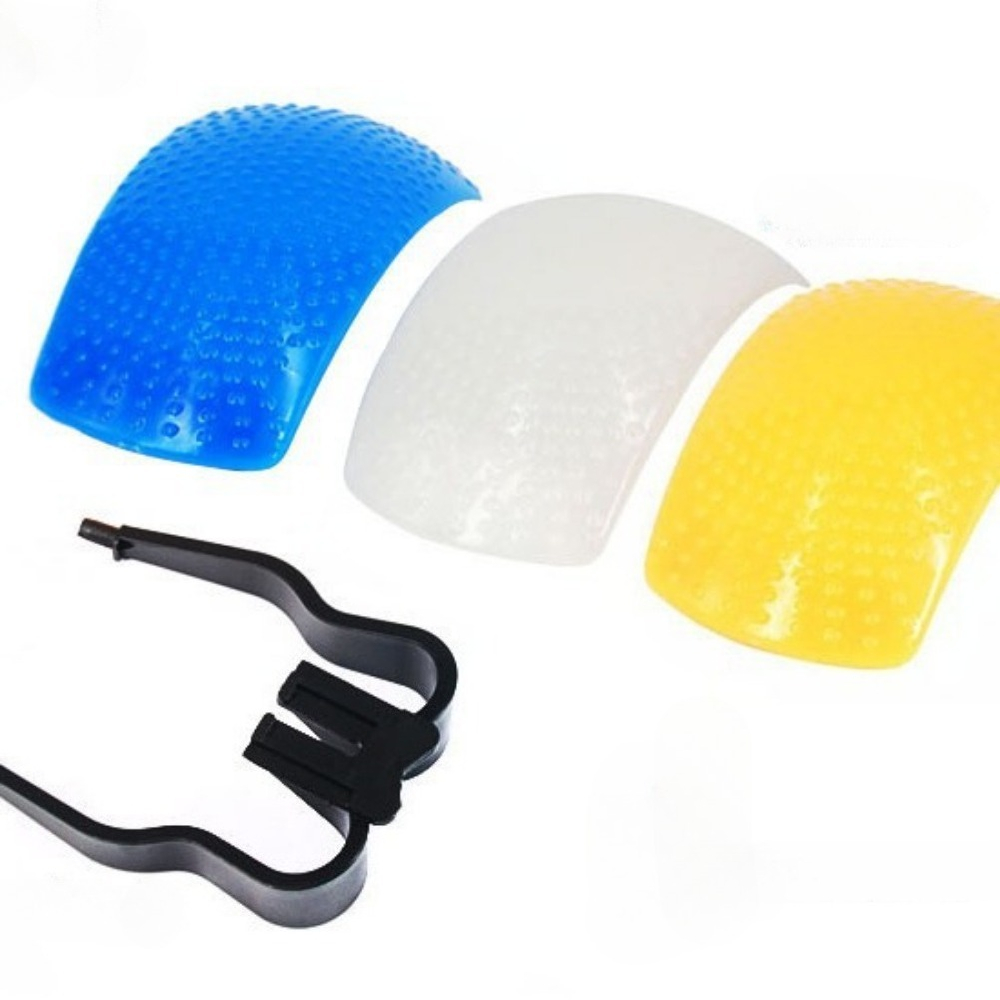 Pop Up Flash Diffuser - 유니버설 팝업 카메라 플래시 디퓨저 3색