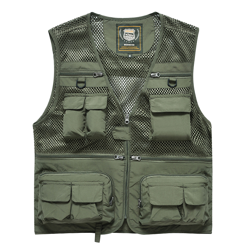 Photography Vest - 새로운 야외 멀티 포켓 조끼 사진