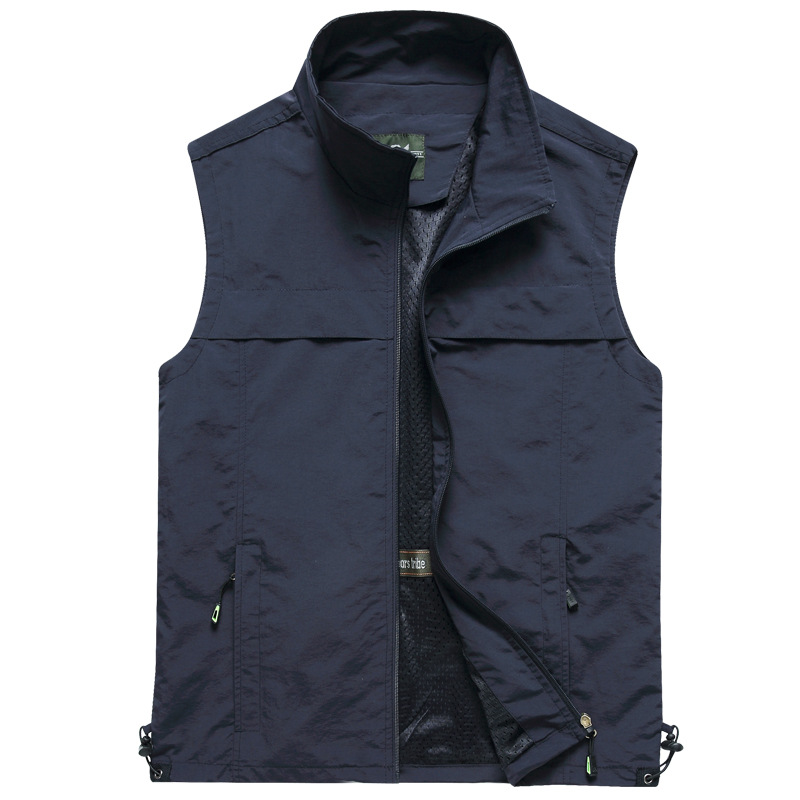 Photography Vest - 남성 야외 메쉬 얇은 조끼 등산