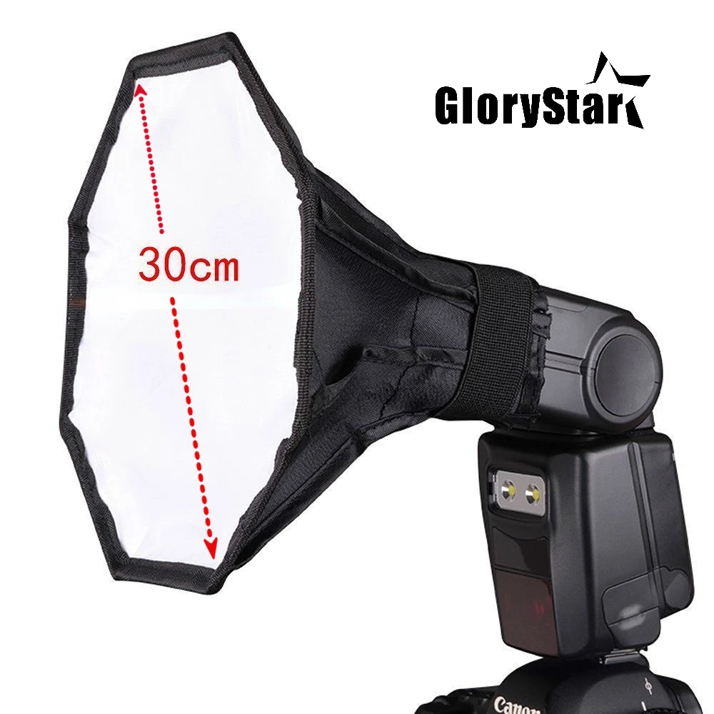 Pop Up Flash Diffuser - 팔각형 플래시 디퓨저 30cm 12 인치