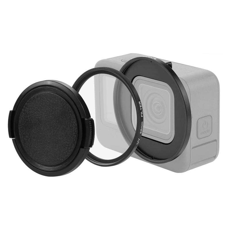 Gopro Action Camera Hero 11 Black - PULUZ 52mm UV 렌즈 필터 GoPro