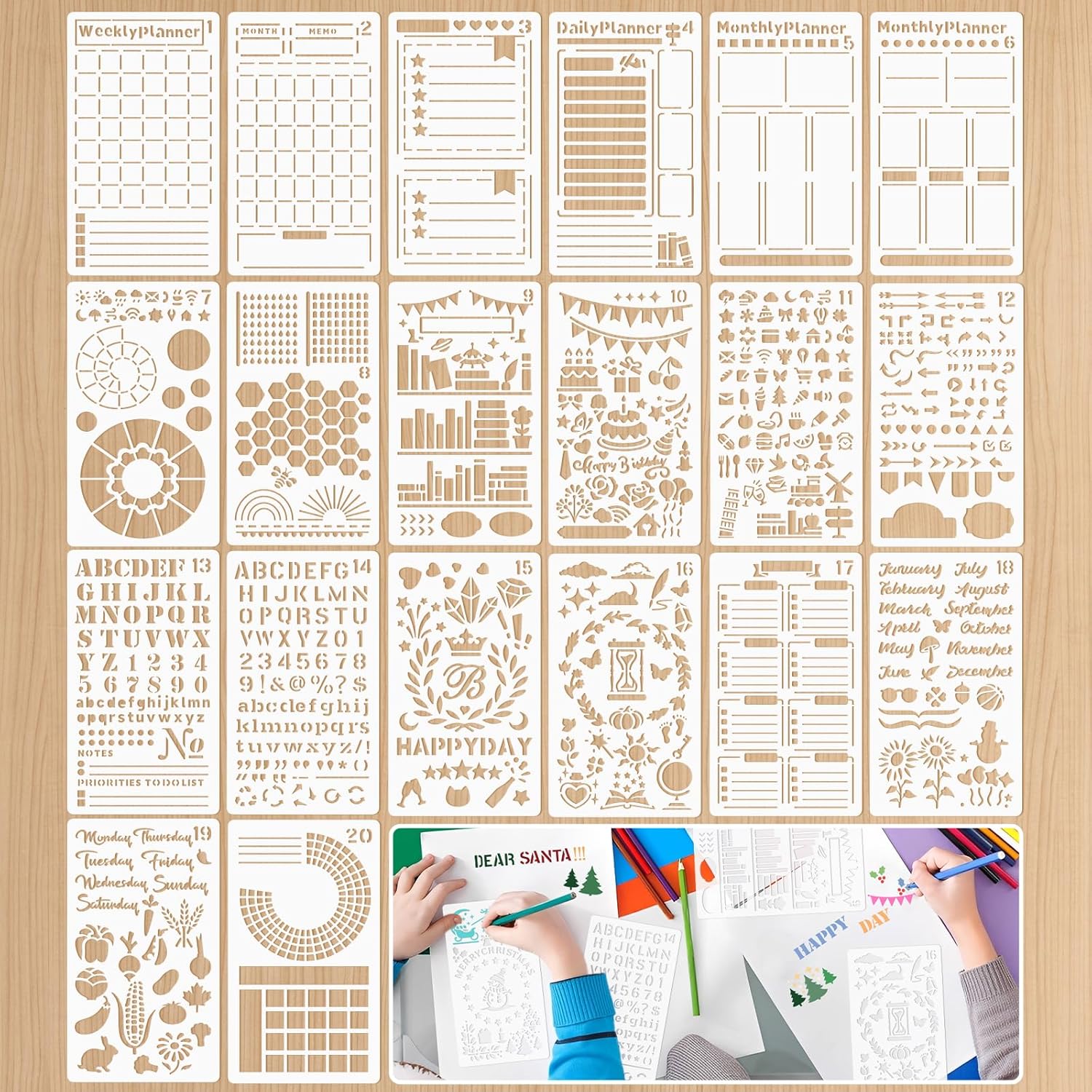 Photography Model - 20/30/36/40 Pcs 그림 그리기용 플라스틱 재사용