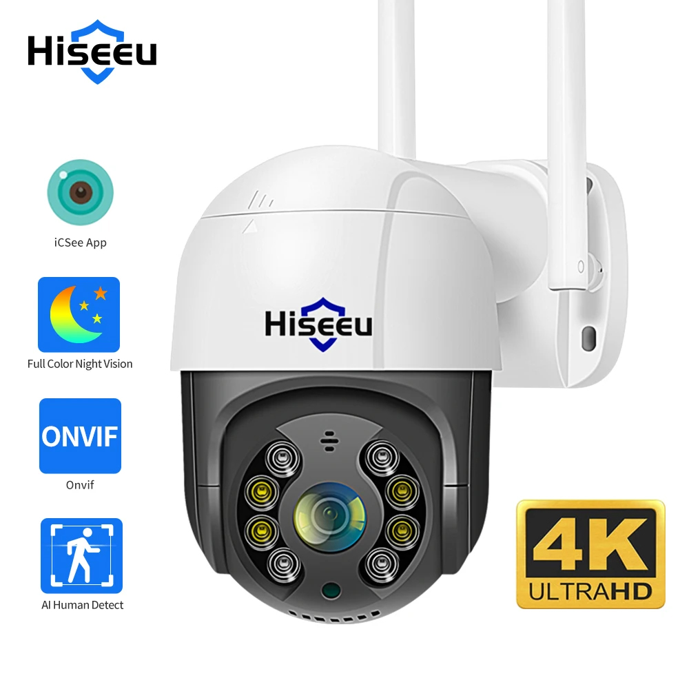 Photography Term - Hiseeu 8MP 4K PTZ Wifi 카메라