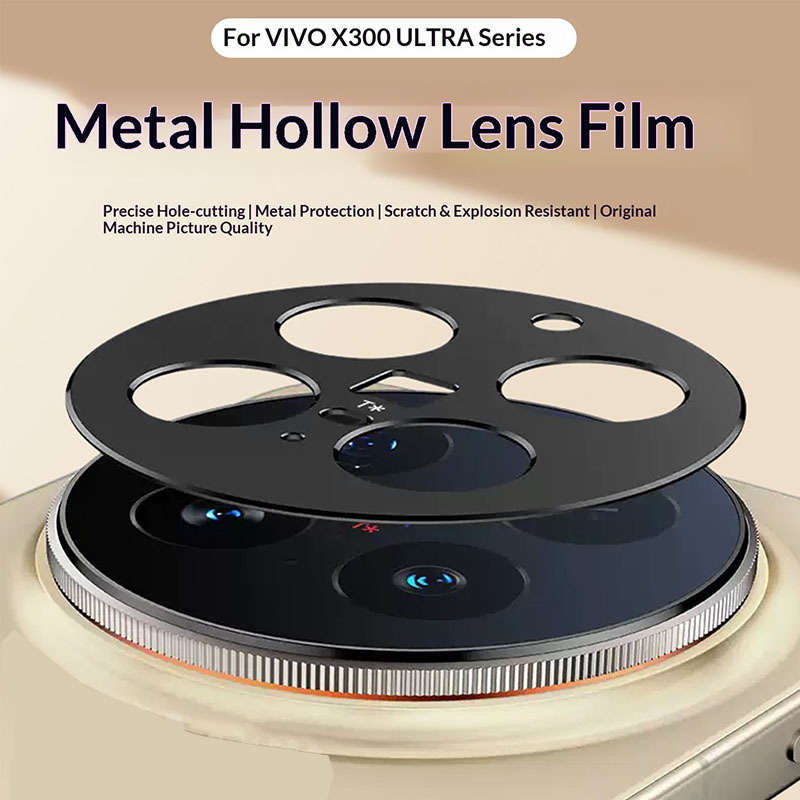 Photography Vivo X300 Pro - vivo X300 용 알루미늄 금속 후면