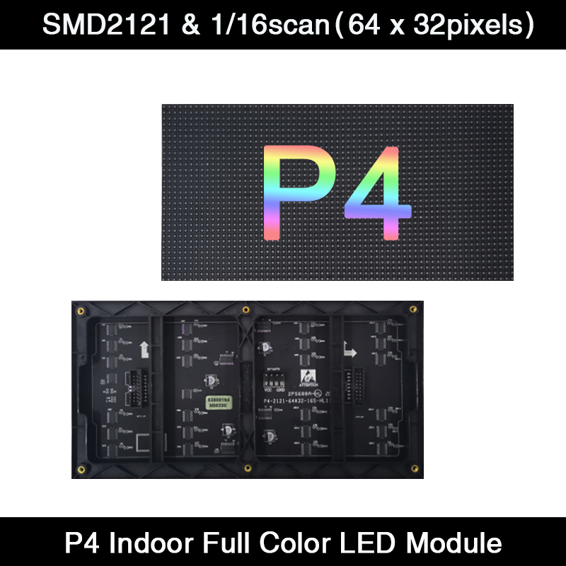 Video Led Light Panel - AiminRui 고해상도 P4 실내 1/16 스캔