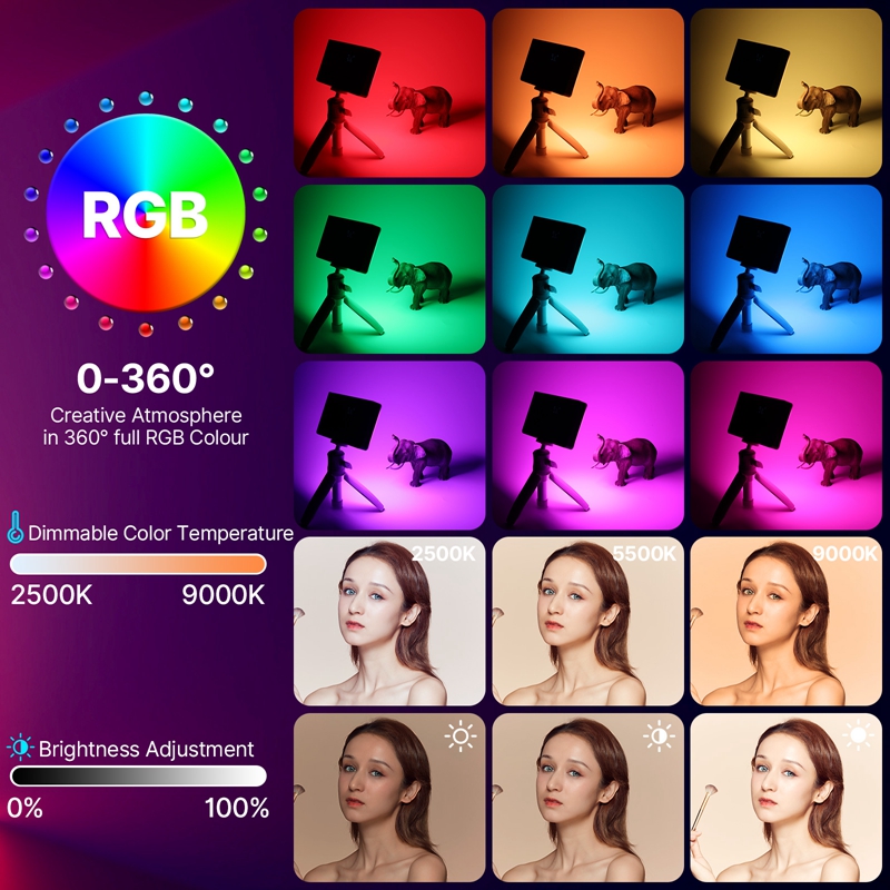 ULANZI LT002 RGB 비디오 조명, 휴대용 L - Video Led Light Panel 리뷰 및 가격