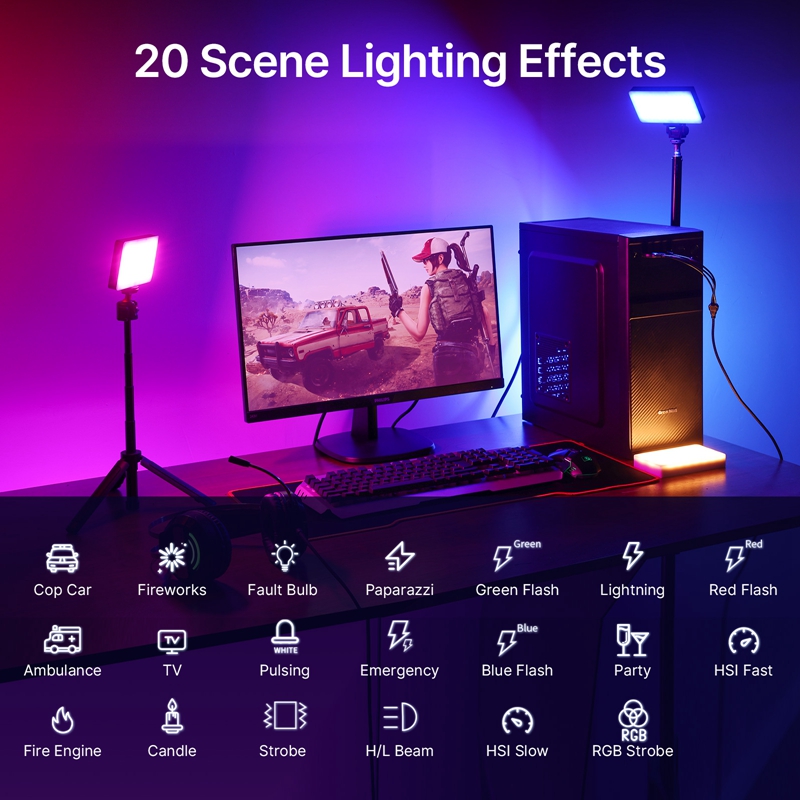ULANZI LT002 RGB 비디오 조명, 휴대용 L - Video Led Light Panel 리뷰 및 가격