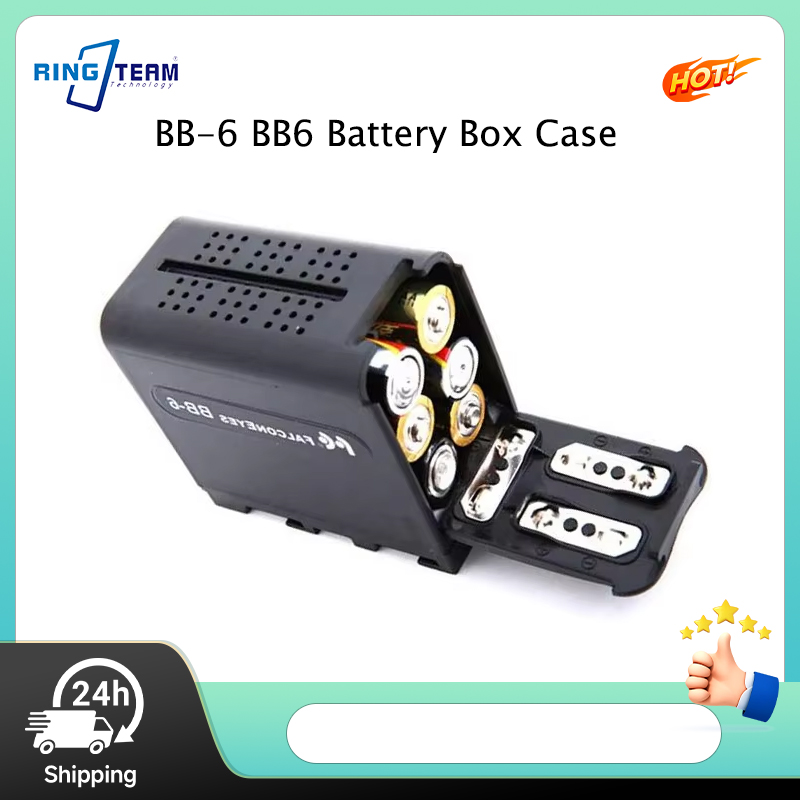 6x AA 배터리용 BB-6 BB6 배터리 박스 케이스 - Video Led Light Panel 리뷰 및 가격
