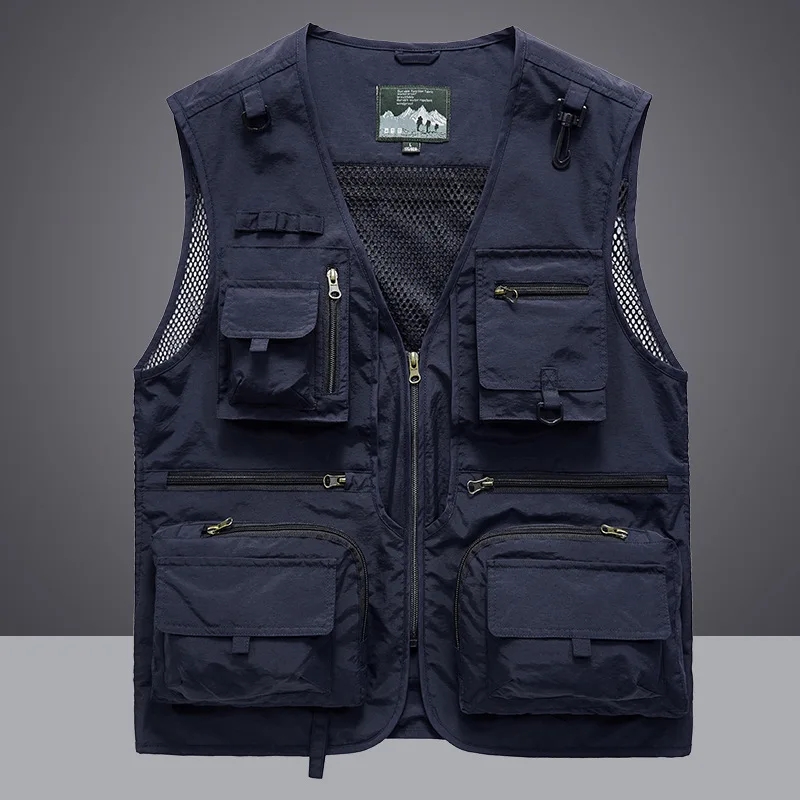멀티 포켓 빠른 건조 메쉬 낚시 조끼 남자 야외 전술  - Photography Vest 리뷰 및 가격