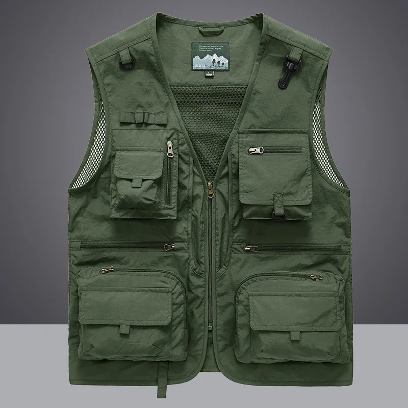 멀티 포켓 빠른 건조 메쉬 낚시 조끼 남자 야외 전술  - Photography Vest 리뷰 및 가격