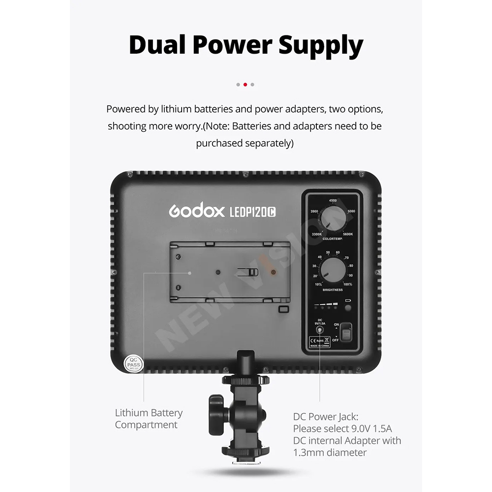 Godox P120C LED 비디오 라이트 패널 12W - Video Led Light Panel 리뷰 및 가격