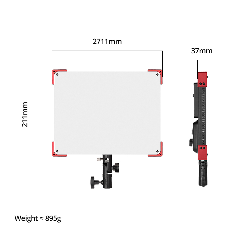 AMBITFUL LEDP60C 초박형 LED 비디오 라 - Video Led Light Panel 리뷰 및 가격