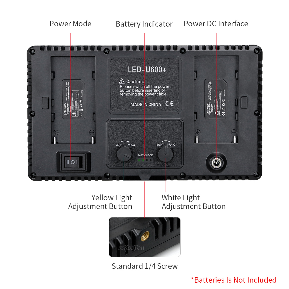 U800 LED 사진 스튜디오 조명, 틱톡 유튜브 게임 - Video Led Light Panel 리뷰 및 가격