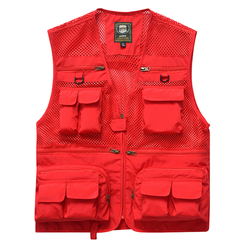 새로운 야외 멀티 포켓 조끼 사진 낚시 조끼 남자 어깨 - Photography Vest 리뷰 및 가격