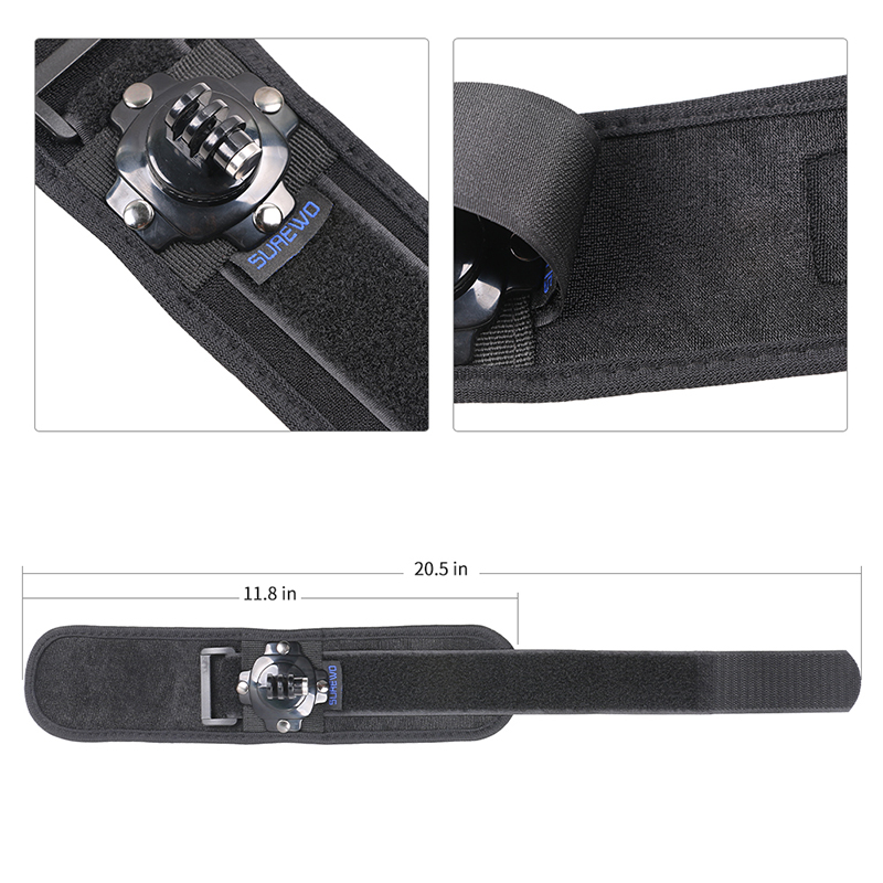 SUREWO 손목 스트랩 마운트, 고프로 히어로 13  - Gopro Action Camera Hero 11 Black 리뷰 및 가격