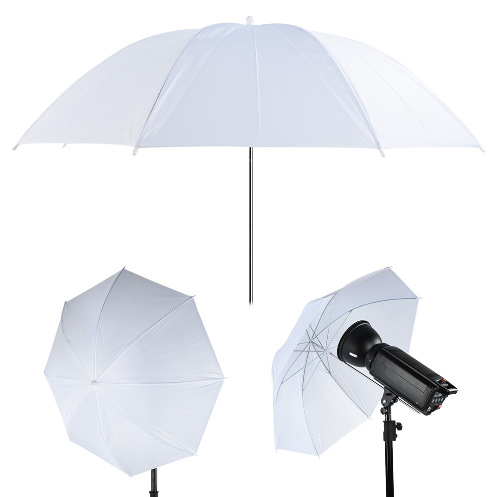 33인치 반투명 흰색 소프트 엄브렐라, 사진 스튜디오  - Pop Up Flash Diffuser 리뷰 및 가격