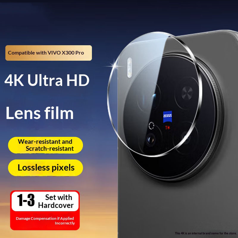 비보 X300 프로용 3D 풀 글루 백 카메라 렌즈 강 - Photography Vivo X300 Pro 리뷰 및 가격