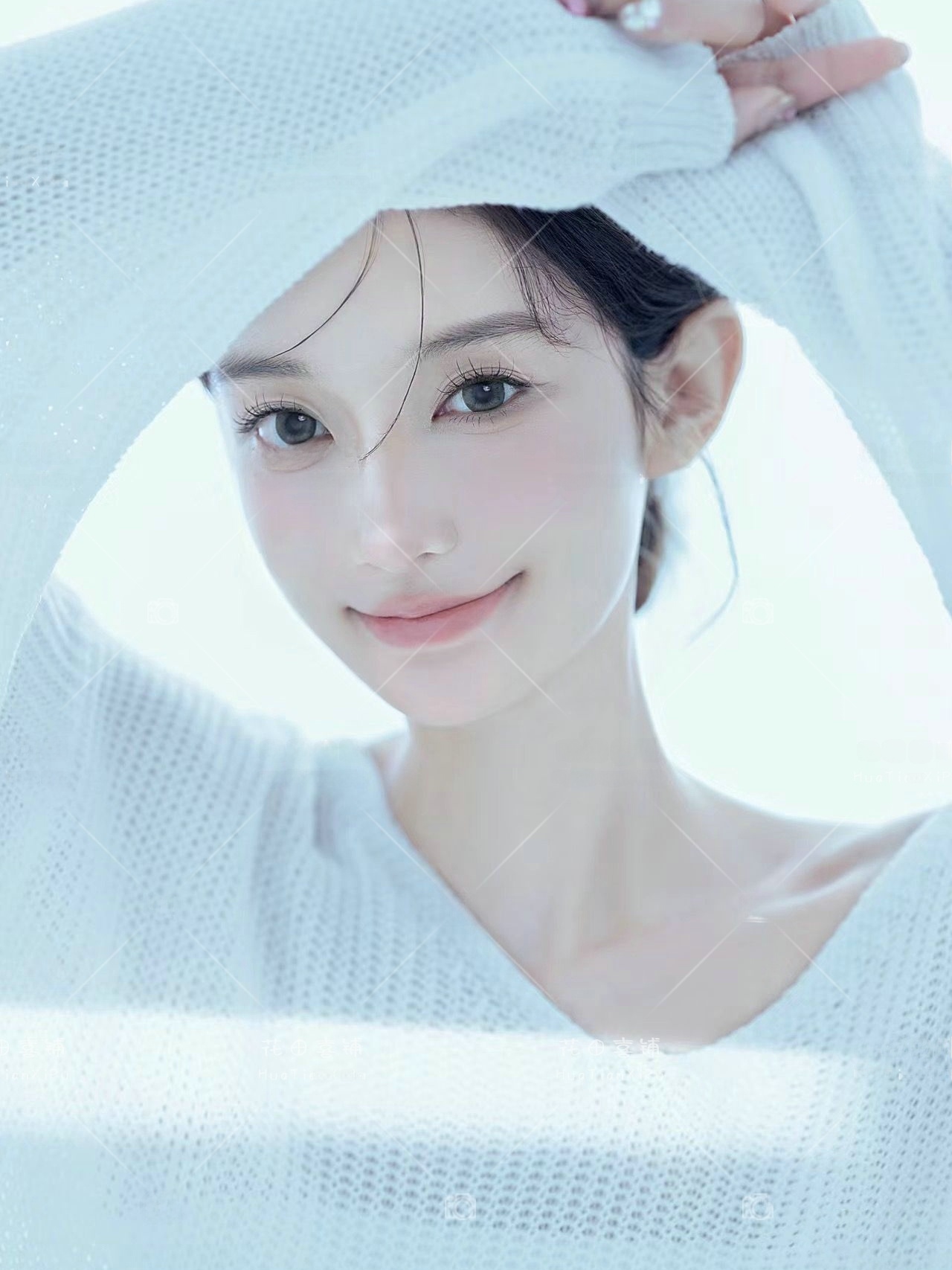 한국 스타일 순수한 욕망 게으른 산소 소녀 스웨터 아트 - Photography Model 리뷰 및 가격