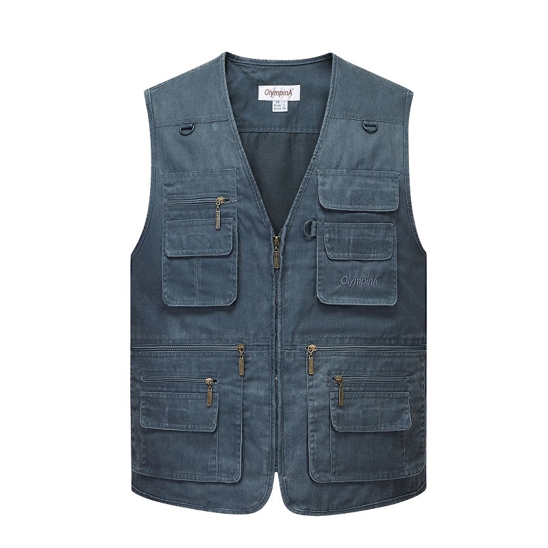 멀티 포켓 남성 조끼 지퍼 민소매 자켓 남성 봄 빅 사 - Photography Vest 리뷰 및 가격