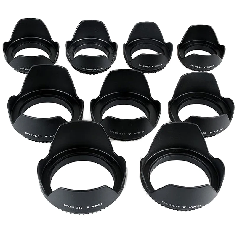 49mm 52mm 55mm 58mm 62mm 67mm  - Lens Hood Petal 리뷰 및 가격