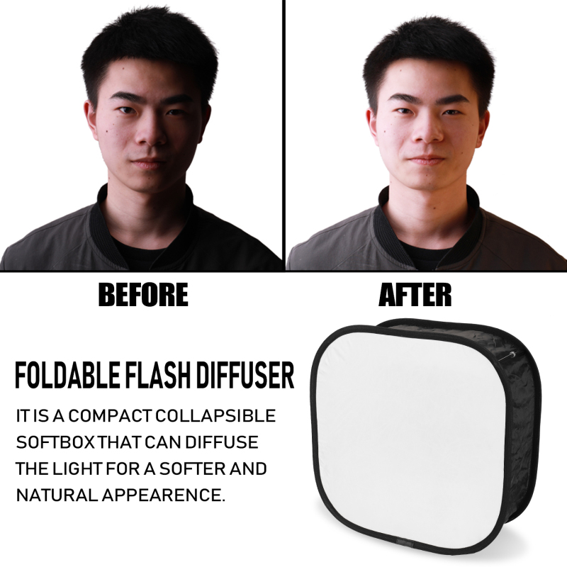 다기능 미니 휴대용 접이식 플래시 디퓨저, 간편한 접이 - Pop Up Flash Diffuser 리뷰 및 가격