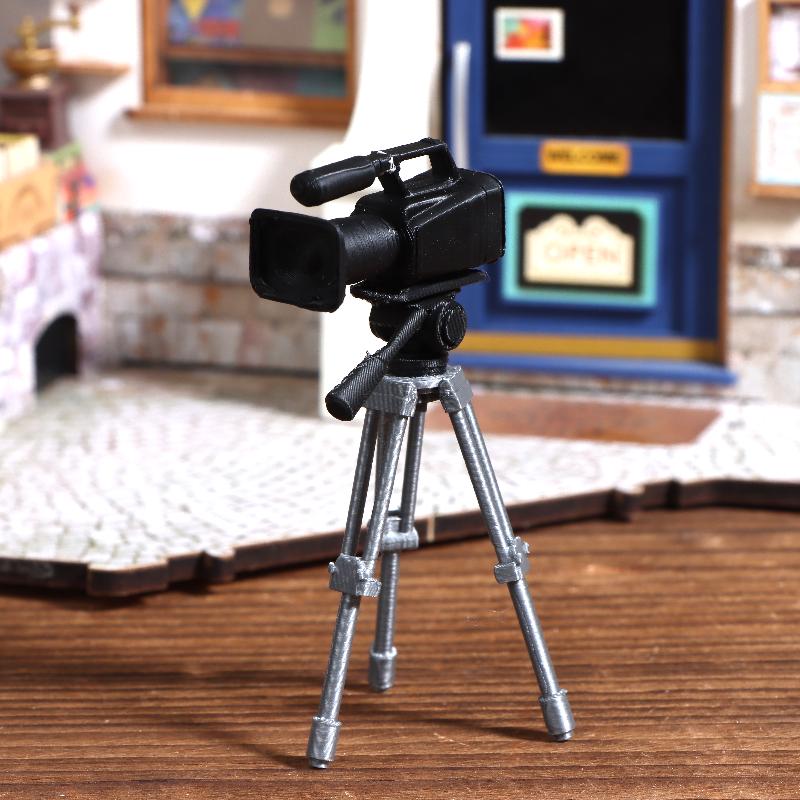 미니 비디오 카메라 삼각대 모델 1:12 스케일 인형  - Photography Model 리뷰 및 가격