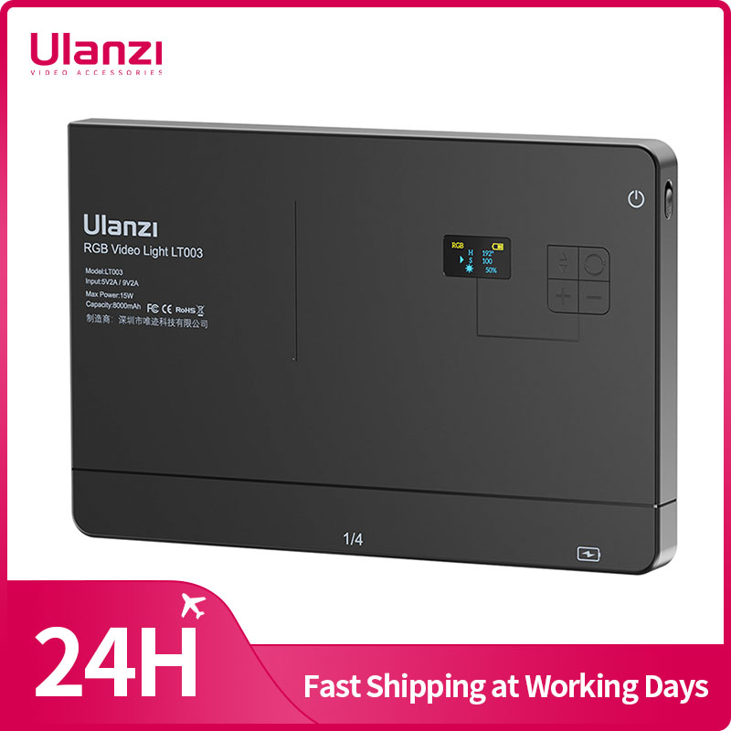 Ulanzi LT003 15W RGB 비디오 라이트 풀 - Video Led Light Panel 리뷰 및 가격