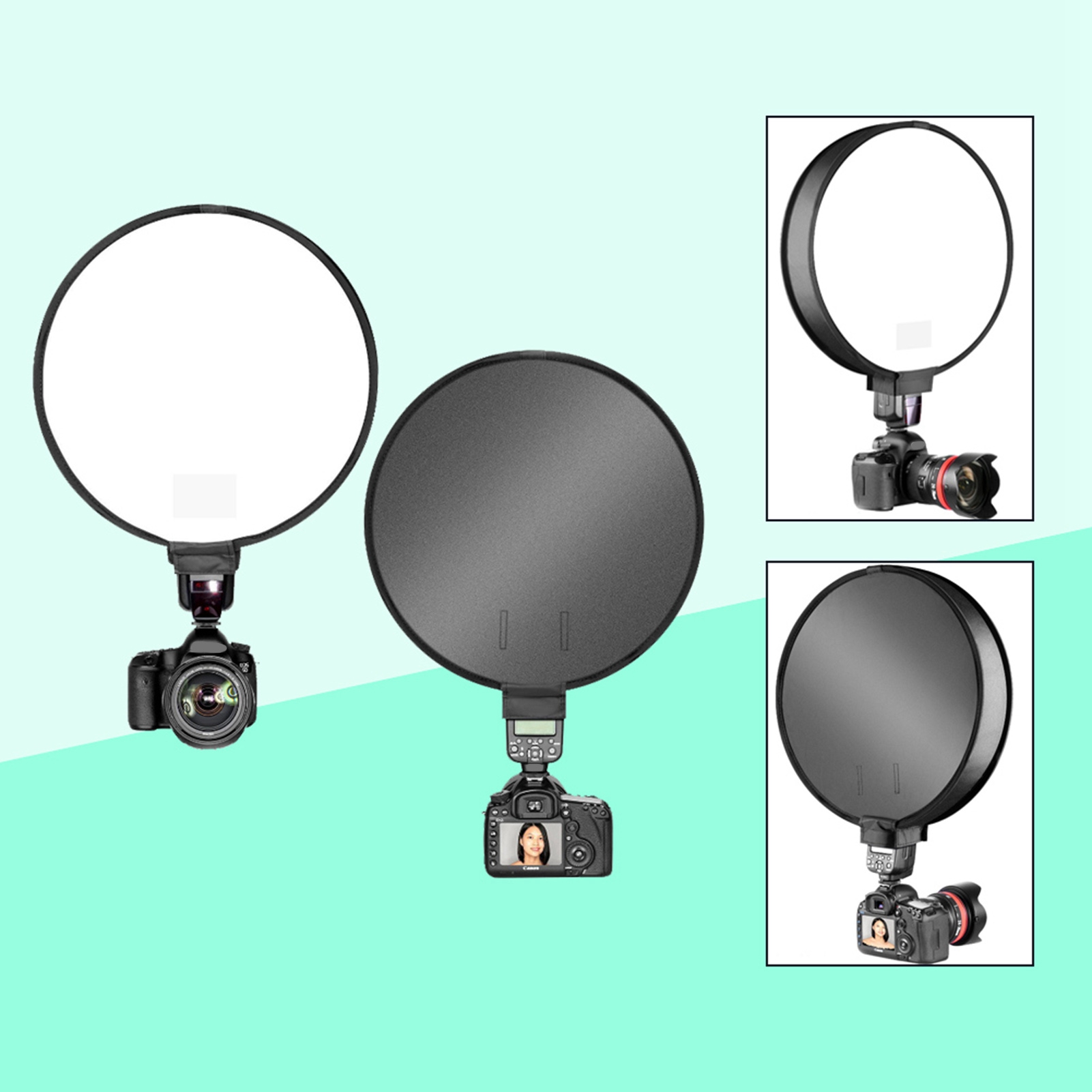 접이식 소프트박스 디퓨저 40CM 휴대용 접이식 원형  - Pop Up Flash Diffuser 리뷰 및 가격
