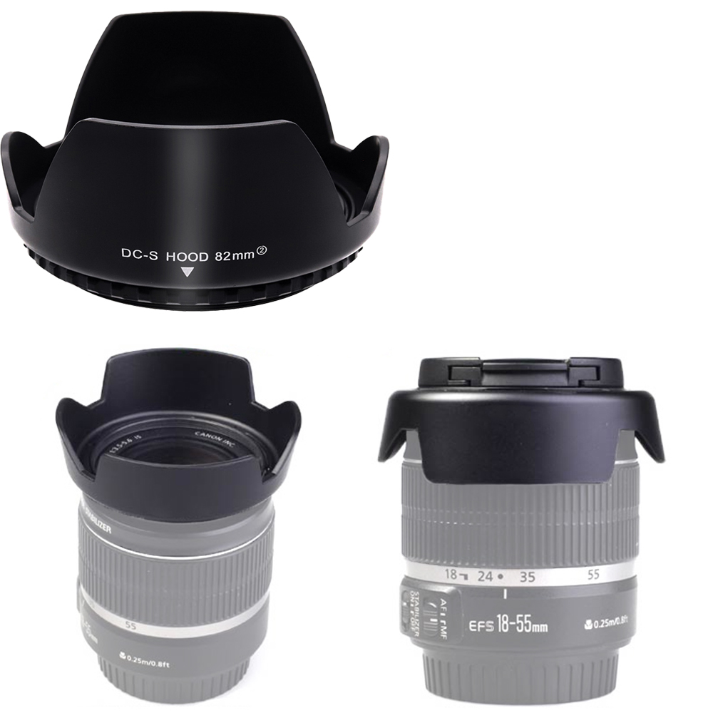 유니버설 카메라 렌즈 후드 - 49 52 55 58 6 - Lens Hood Petal 리뷰 및 가격