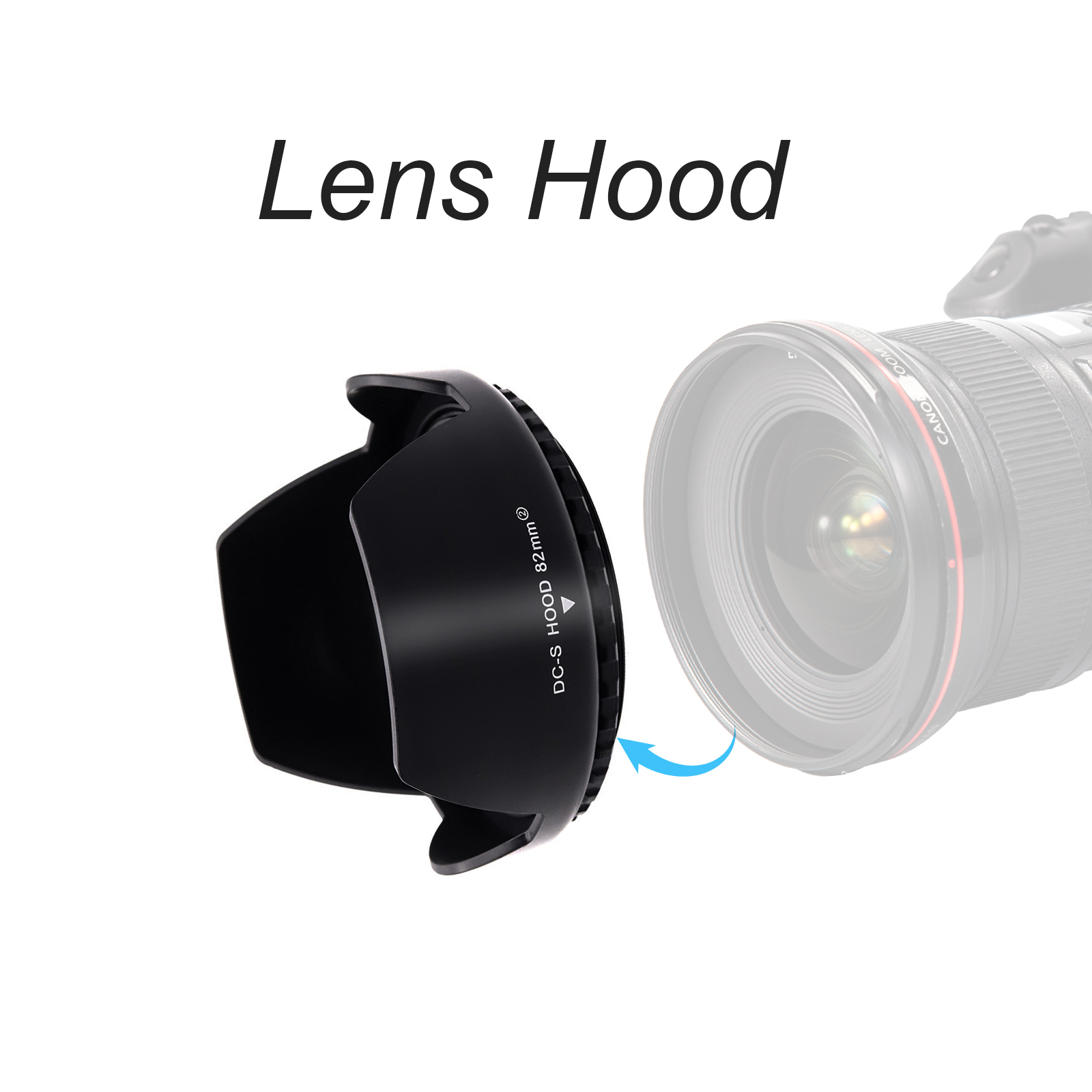 유니버설 카메라 렌즈 후드 - 49 52 55 58 6 - Lens Hood Petal 리뷰 및 가격