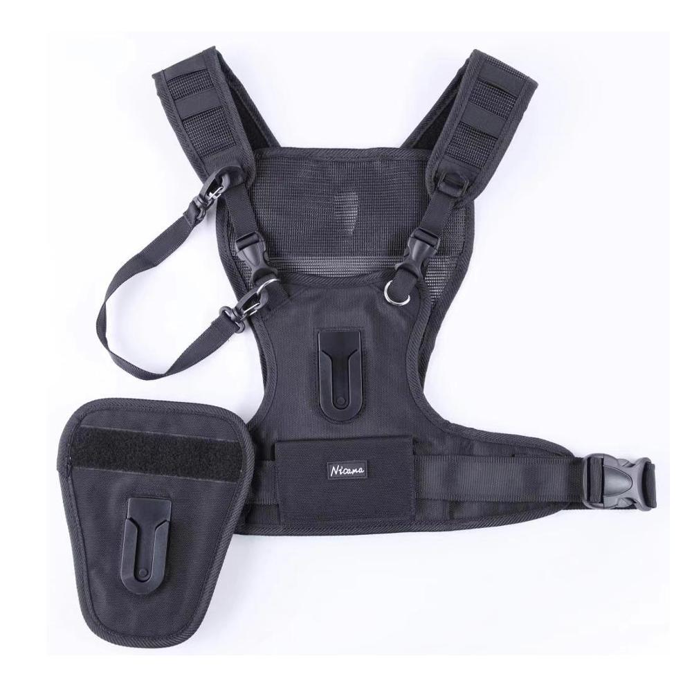 DSLR 카메라 더블 숄더 스트랩, 가슴 하네스 시스템 - Photography Vest 리뷰 및 가격